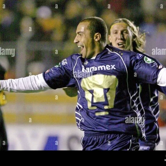 Pumas UNAM 2005 Away ORIGINAL Lotto Soccer Jersey Playersa L